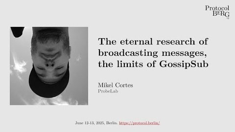 Thumbnail for The Eternal Research of Broadcasting Messages - Limits of GossipSub